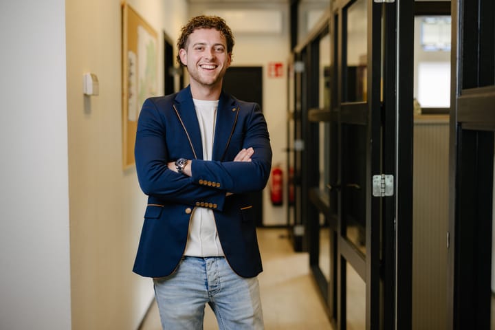 Een promotiefoto voor op kantoor