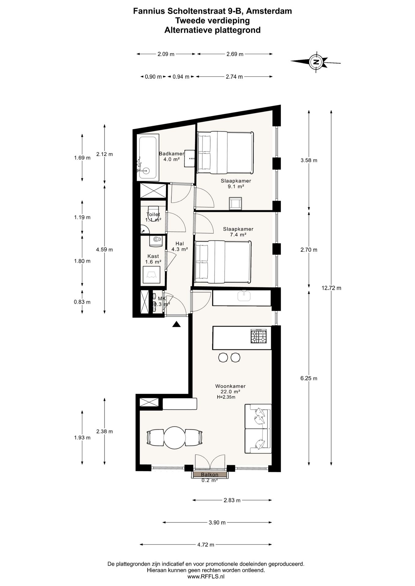 Photo 29 of Fannius Scholtenstraat 9-B