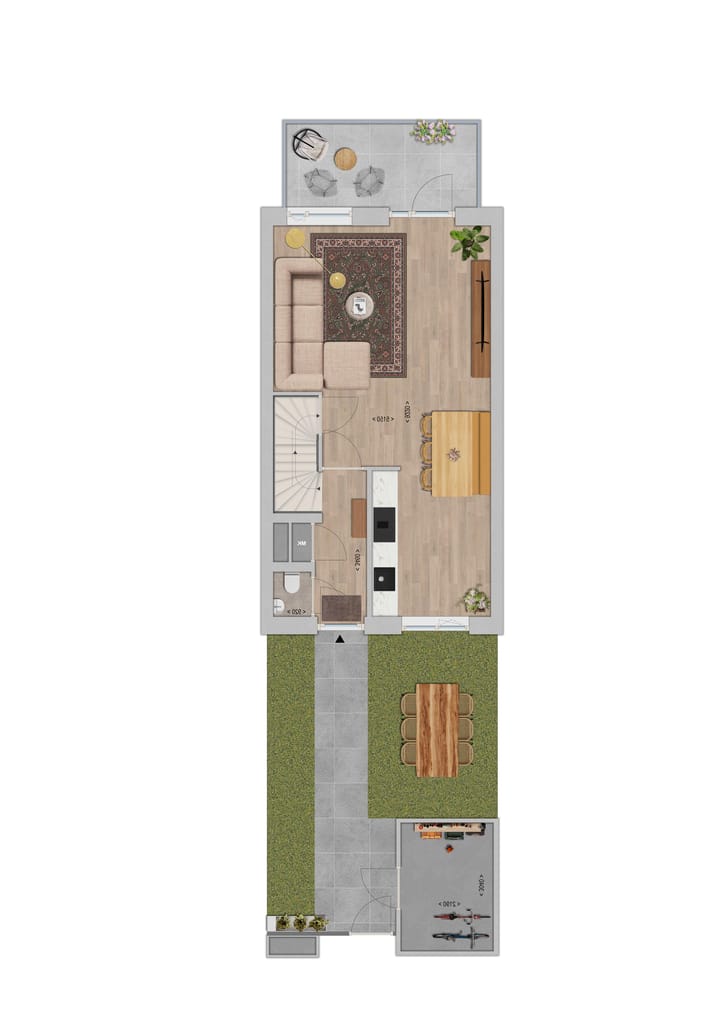 Foto 3 van Rijwoning - type Loper (Bouwnr. 3.4)