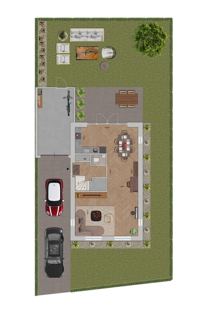 Foto 4 van Vrijstaande woning - type Finale (Bouwnr. 3.2)