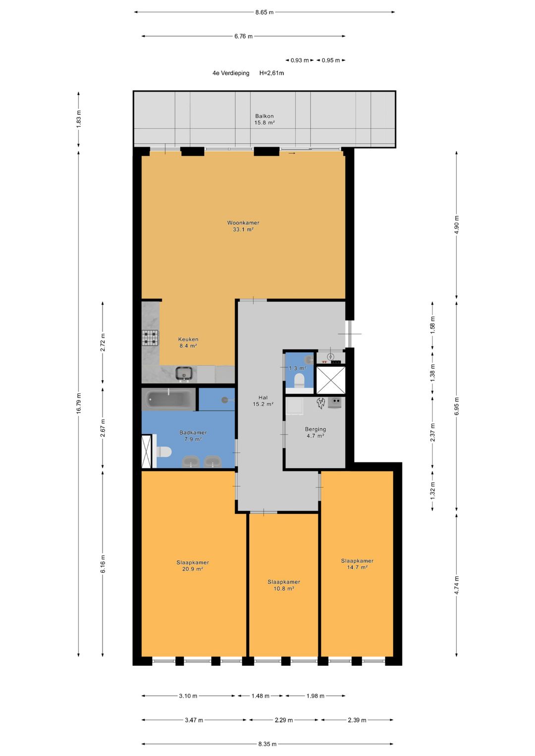 Foto 47 van Van Hogenhoucklaan 95-P