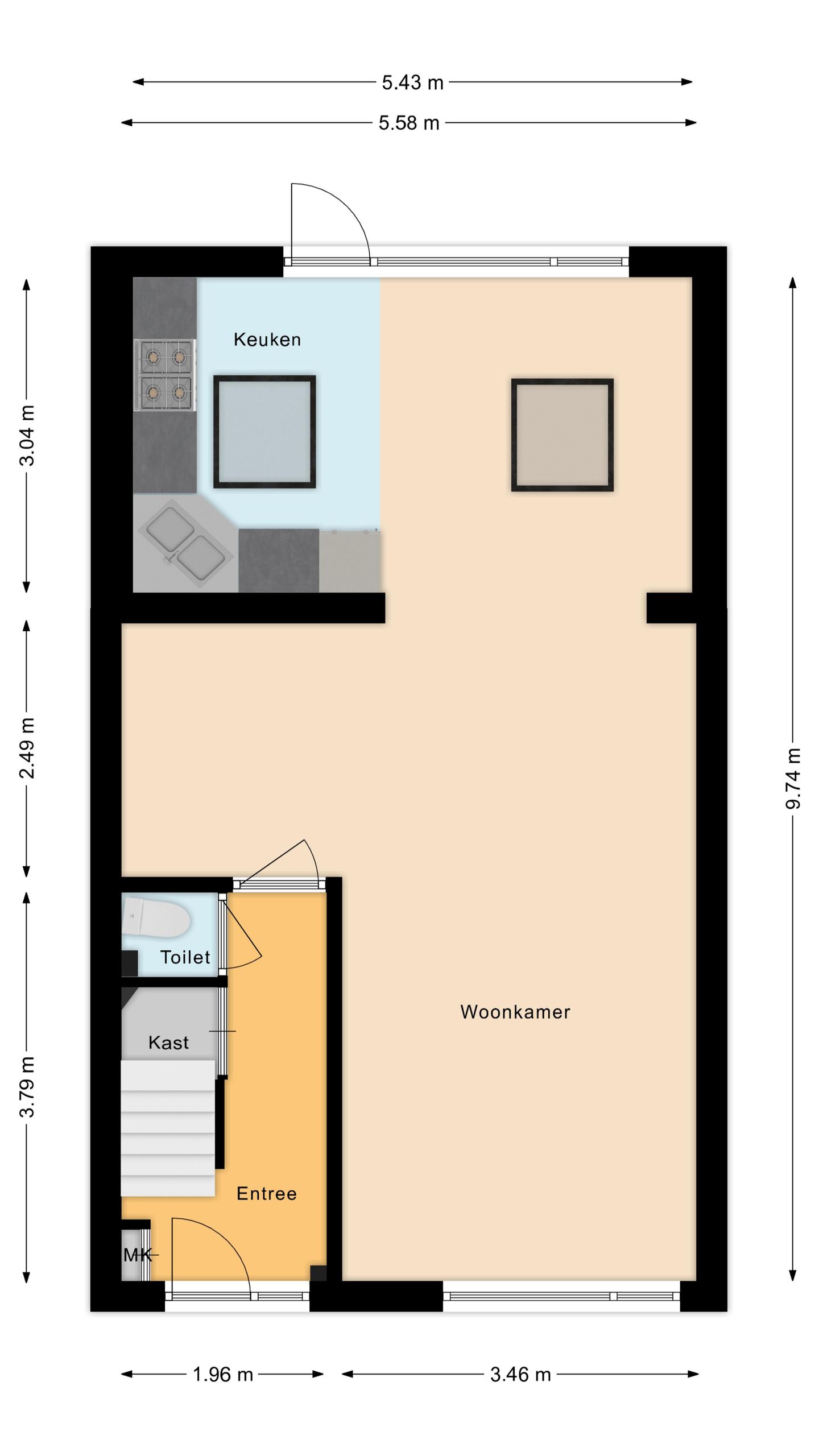 Foto 44 van Orchideestraat 4