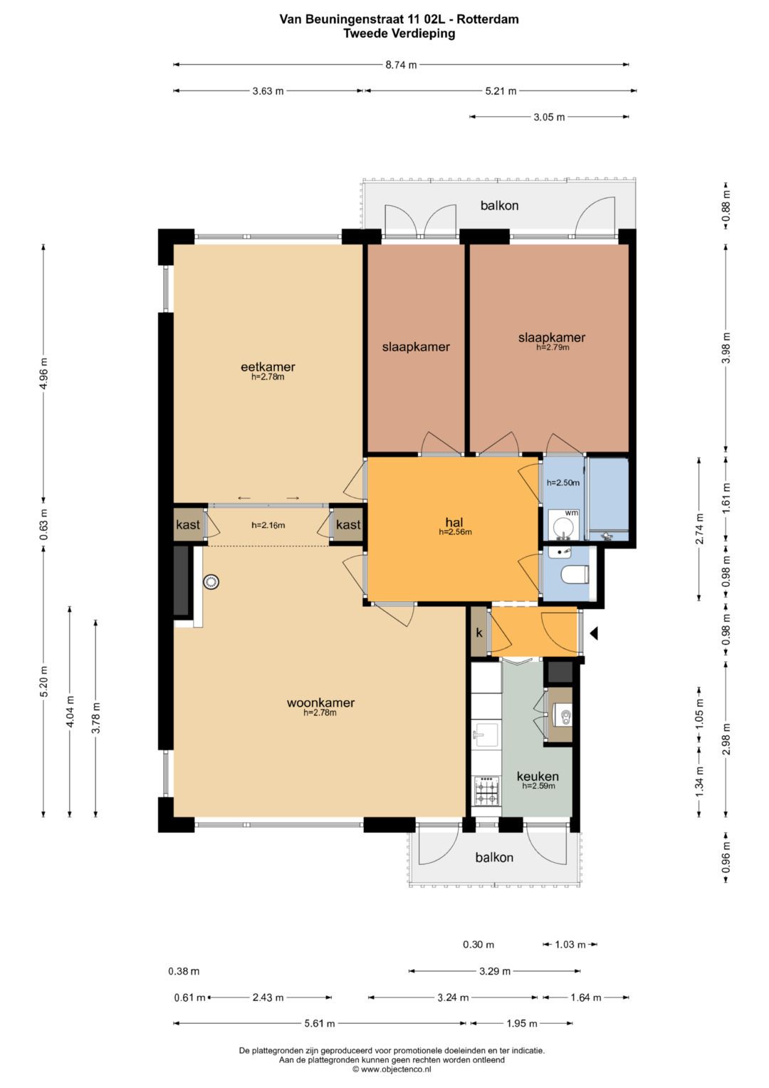 Foto 30 van Van Beuningenstraat 11-02L