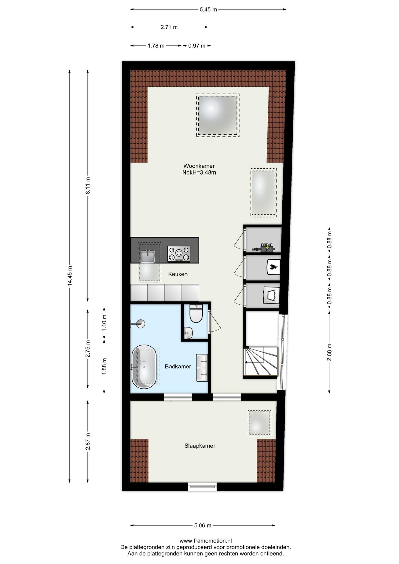 Foto 30 van Vierambachtsstraat 31-B03