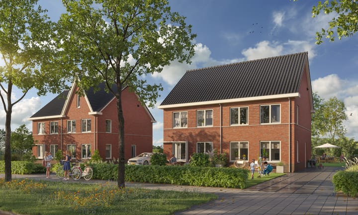 Foto van Wonen in Ter Laan 4 - Tweekap met garage 2-onder-1-kapwoning