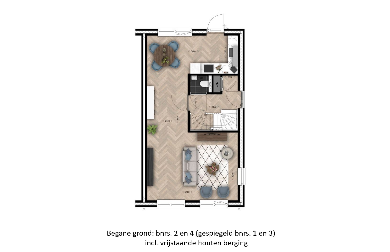 Foto 3 van Wonen in Ter Laan 4 - Tweekap met berging (Bouwnr. 1)
