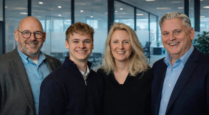 Een promotiefoto voor op kantoor