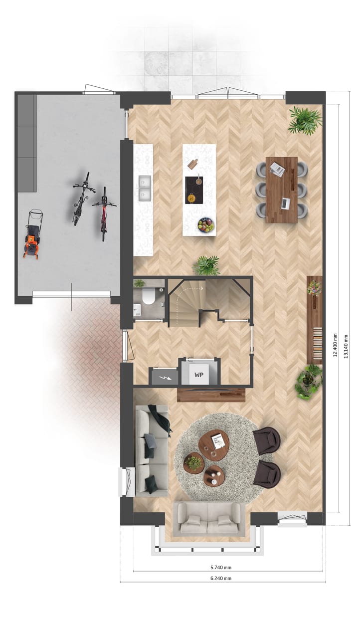 Foto 3 van De Maten fase 4 - Broeder (Bouwnr. 15)