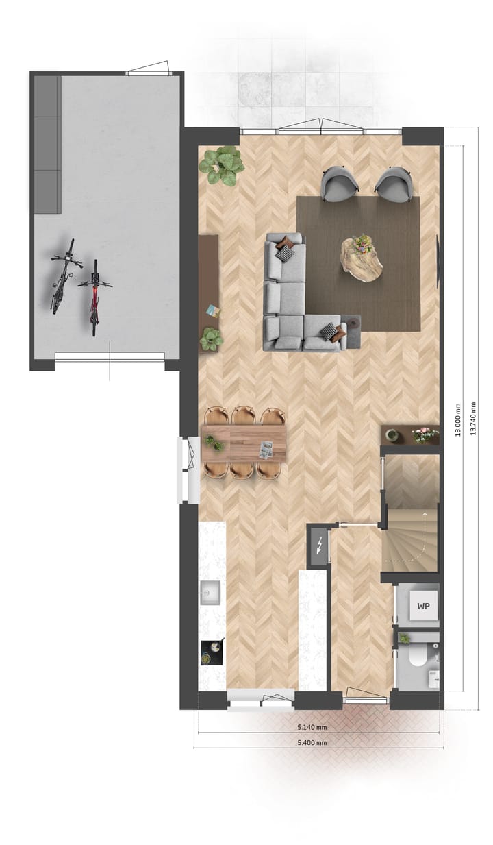 Foto 4 van De Maten fase 4 - Kornuit (Bouwnr. 3)