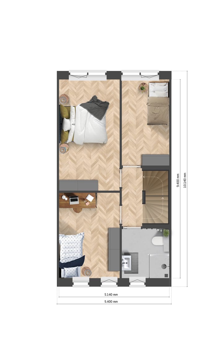 Foto 6 van De Maten fase 4 - Kornuit (Bouwnr. 5)