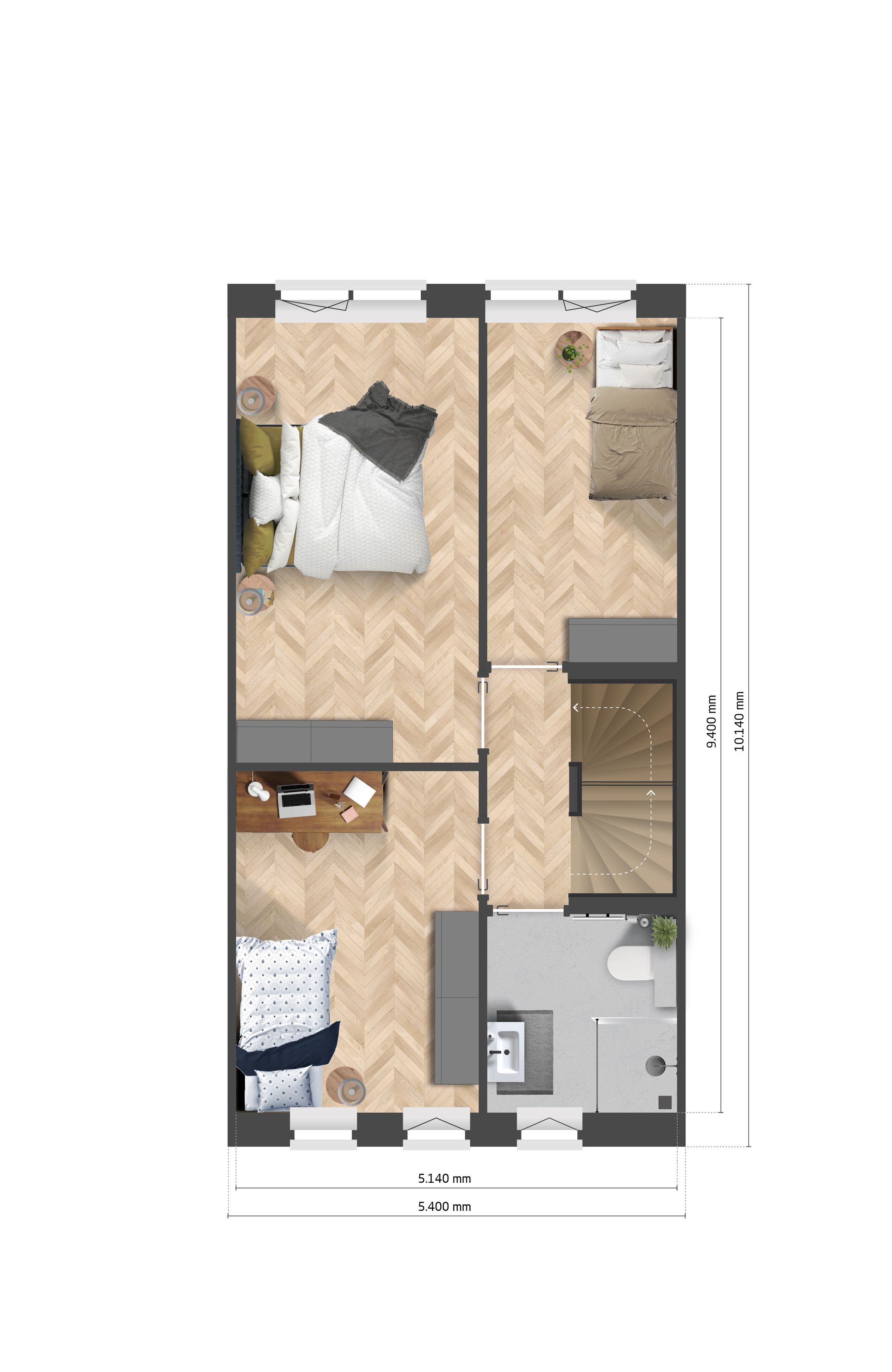 Foto 6 van De Maten fase 4 - Kornuit (Bouwnr. 6)