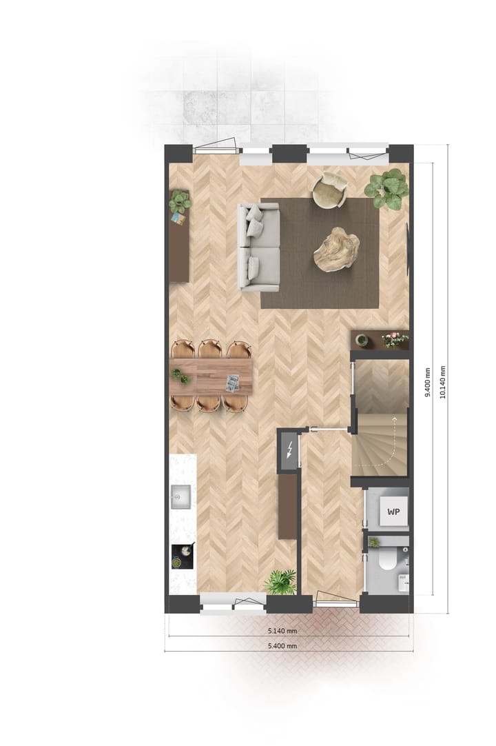 Foto 2 van De Maten fase 4 - Kornuit (Bouwnr. 9)