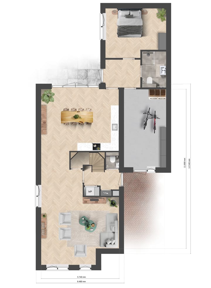 Foto 2 van De Maten fase 4 - Compagnon (Bouwnr. 19)