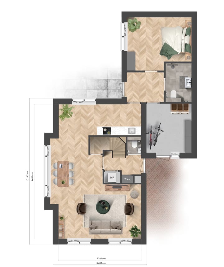 Foto 2 van De Maten fase 4 - Compagnon (Bouwnr. 18)