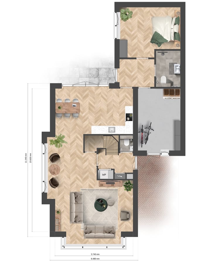 Foto 3 van De Maten fase 4 - Compagnon (Bouwnr. 18)