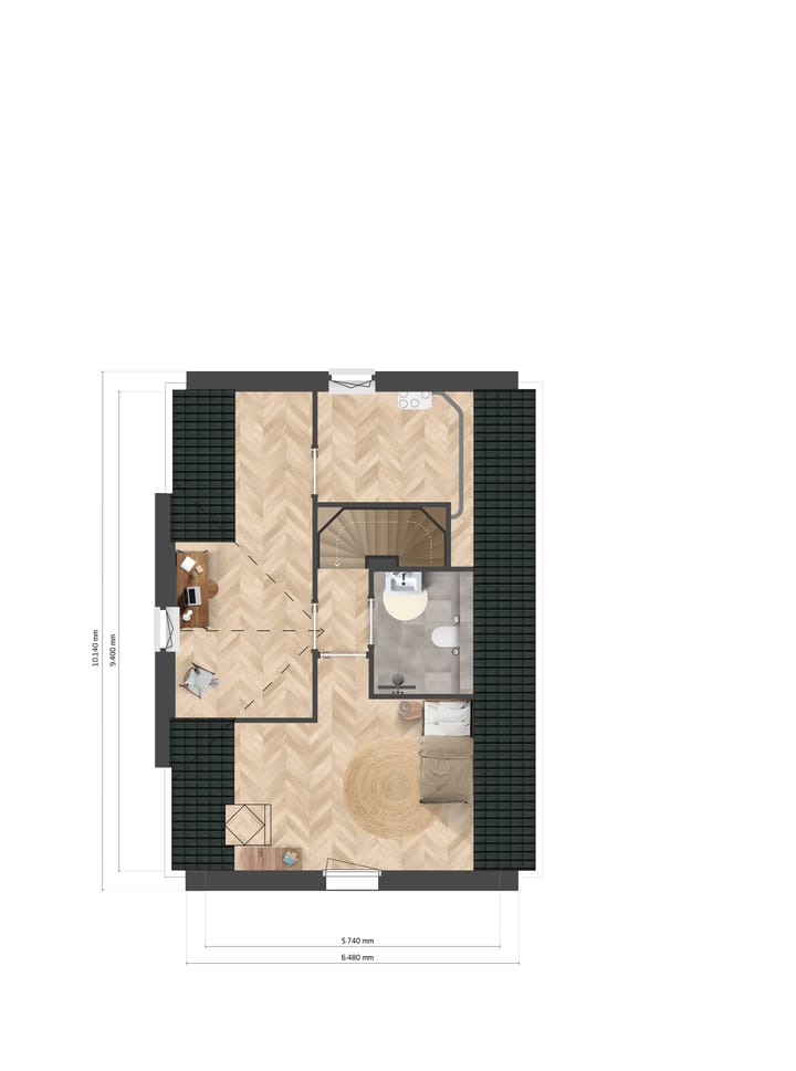 Foto 5 van De Maten fase 4 - Compagnon (Bouwnr. 18)