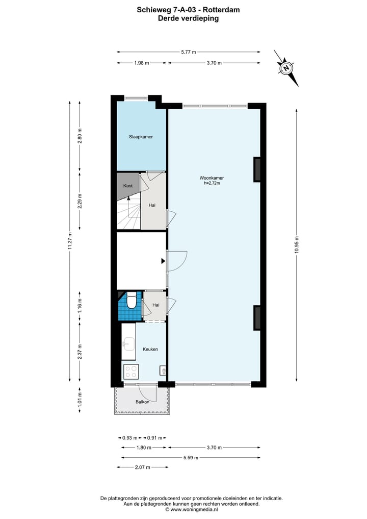 Foto 25 van Schieweg 7-A03
