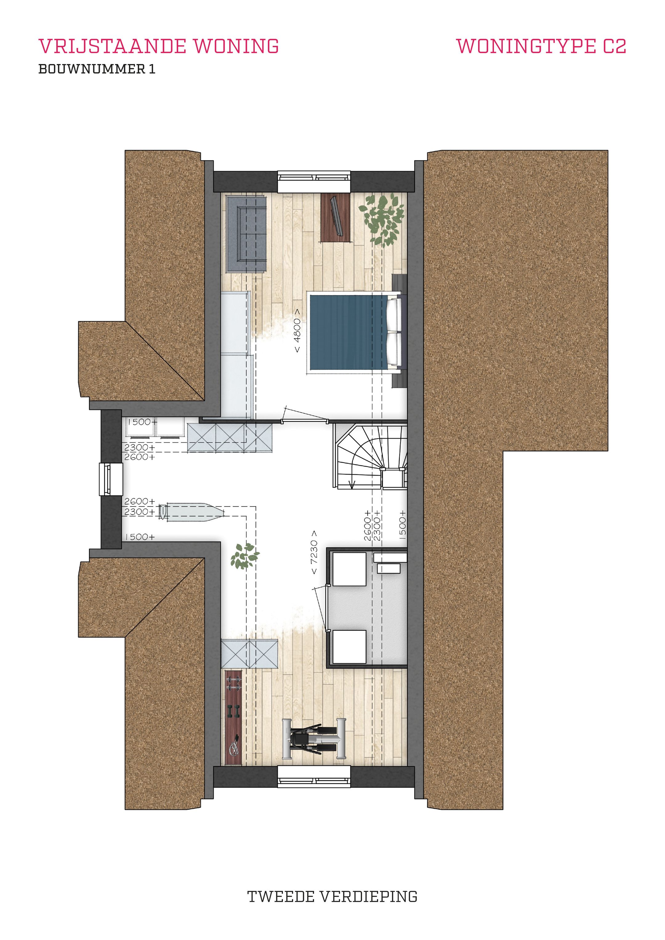 Foto 9 van Vrijstaande Villa (Bouwnr. 1)