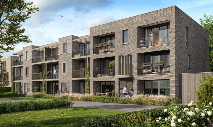 Foto 2 van A - tussenappartement begane grond (Bouwnr. 2)