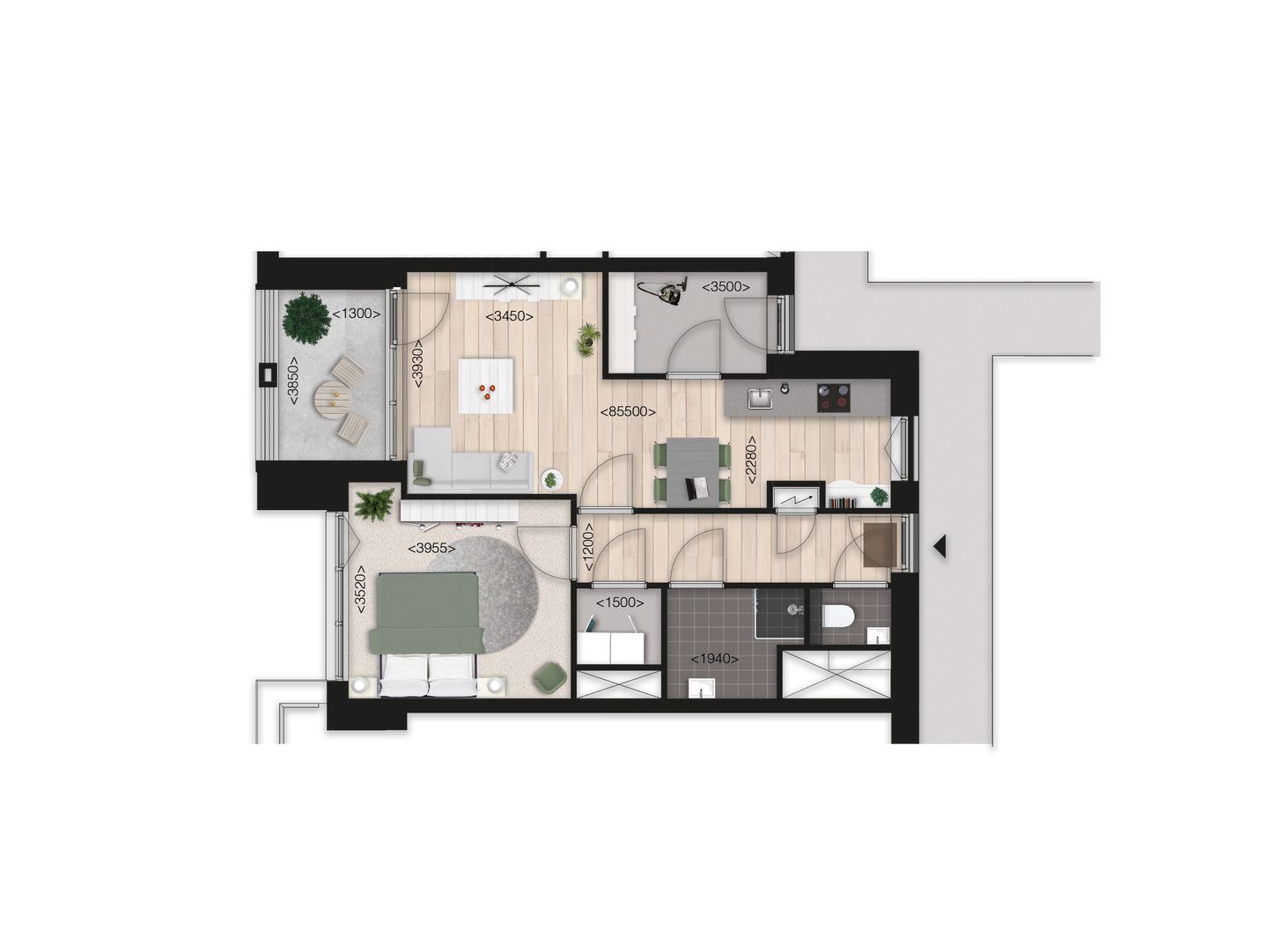 Foto 20 van Nachtegaalstraat 2-305