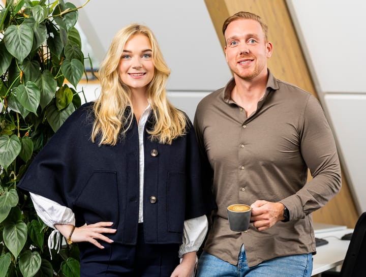 Een promotiefoto voor op kantoor