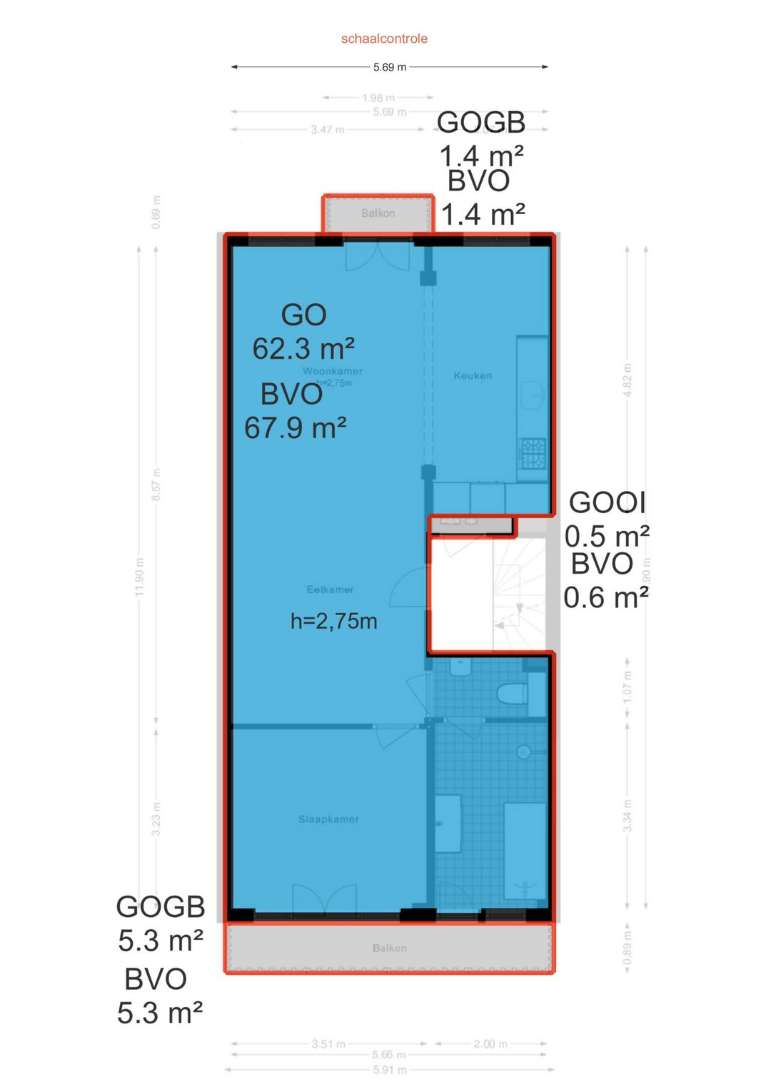 Foto 31 van Derde Helmersstraat 50-2