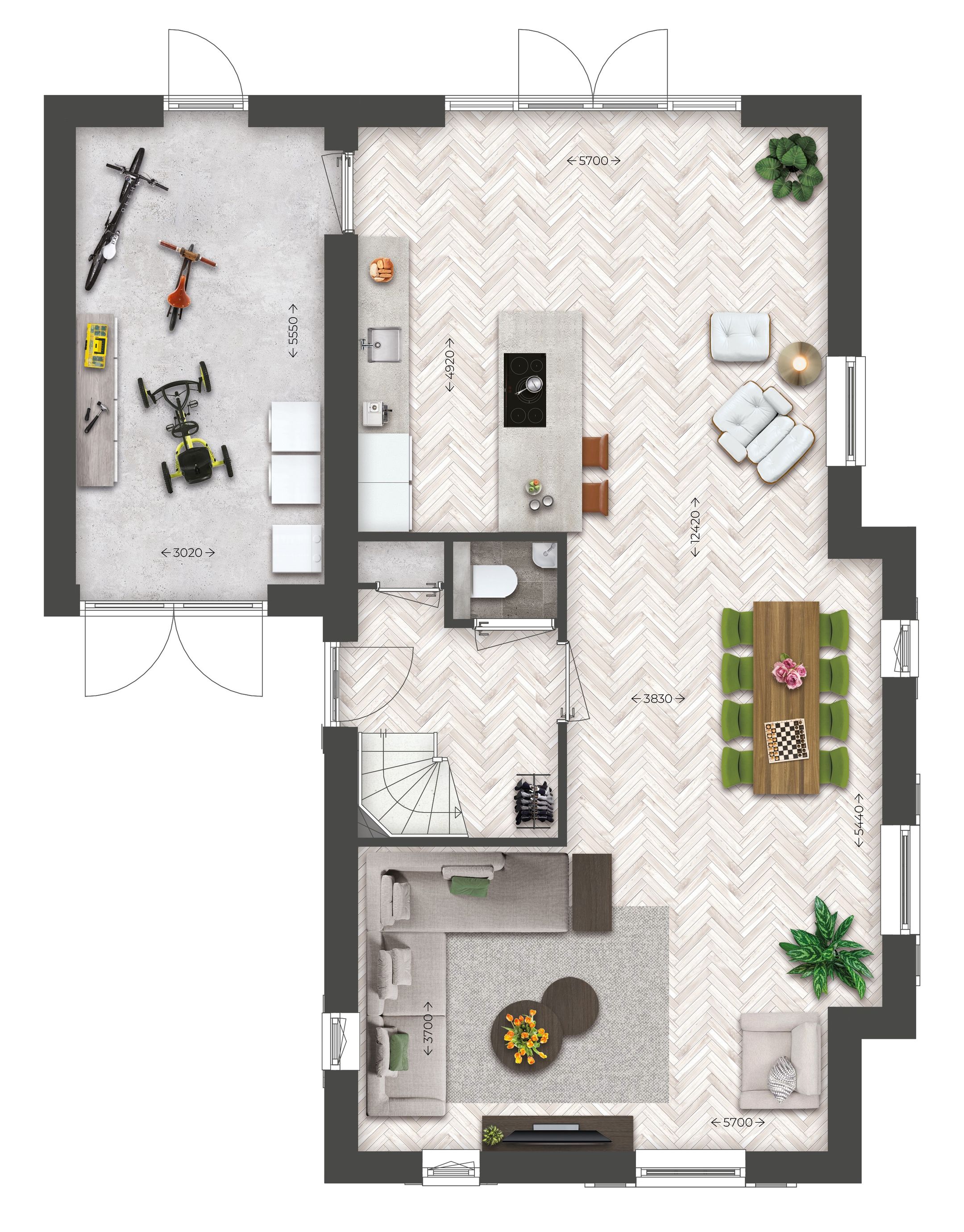 Foto 3 van Veldstraat 34 F