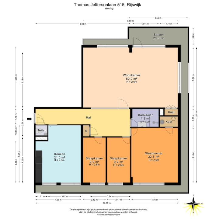 Foto 31 van Thomas Jeffersonlaan 515