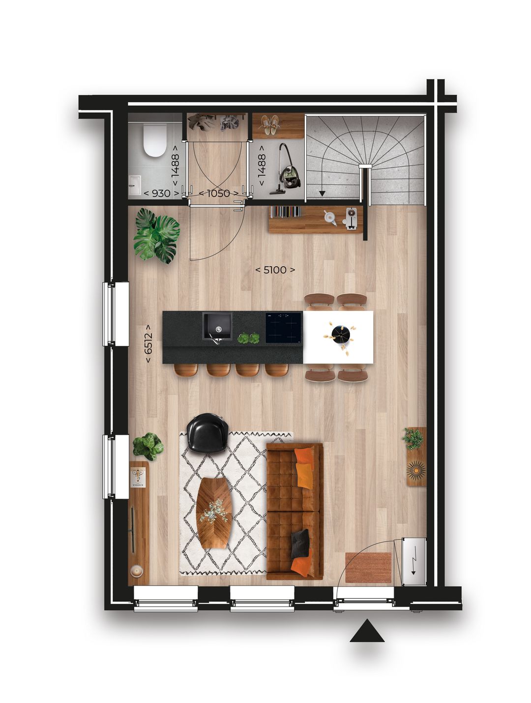 Foto 7 van Boerderijwoningen (Bouwnr. 8)