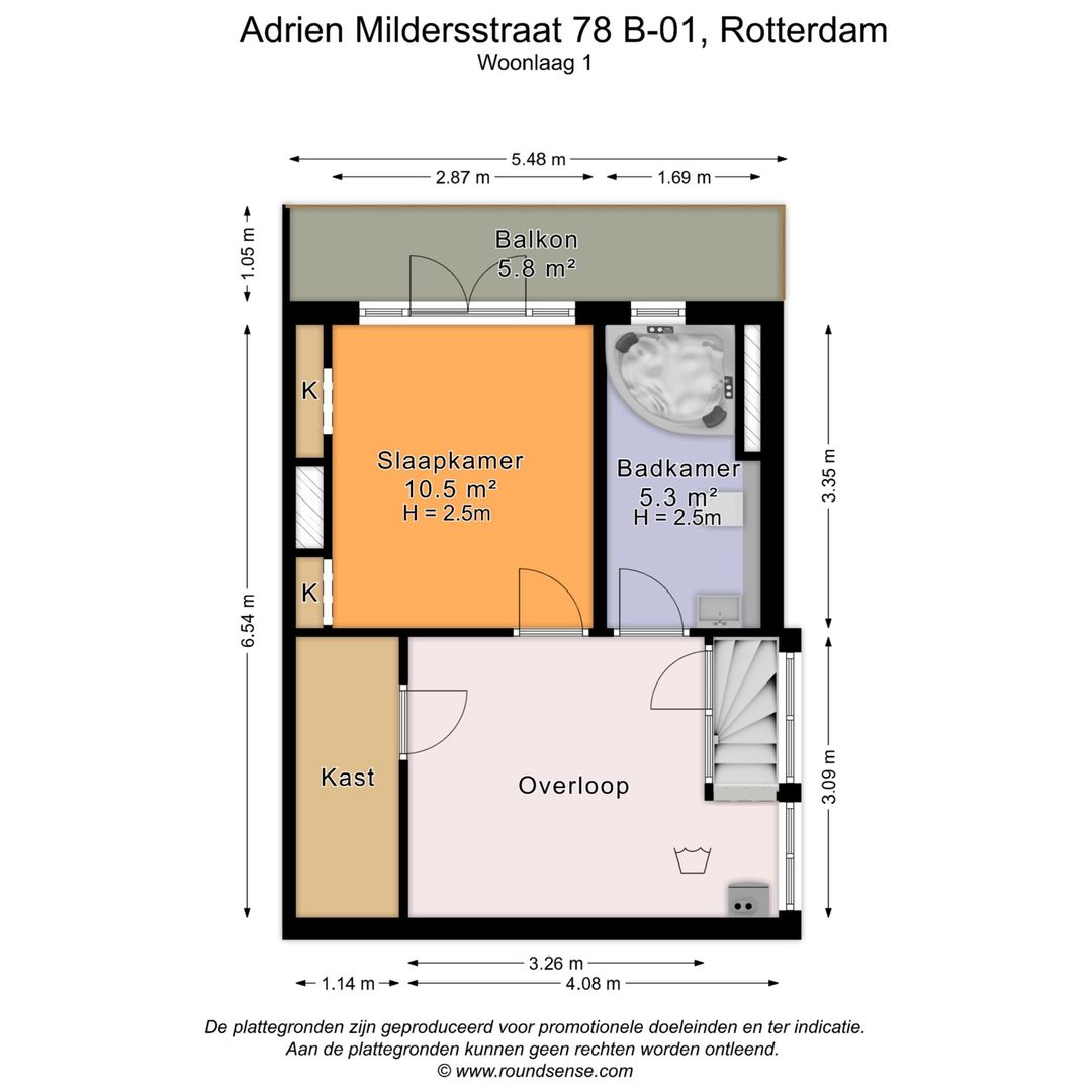 Foto 32 van Adrien Mildersstraat 78-B01