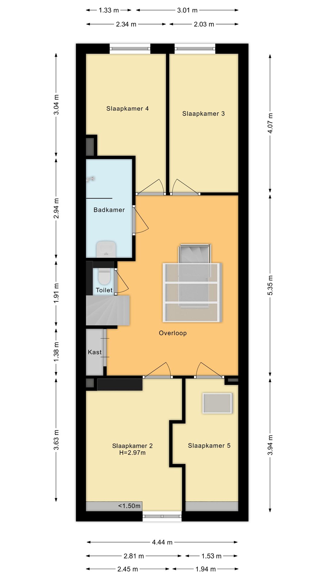 Foto 43 van Rapenburgerstraat 159-1