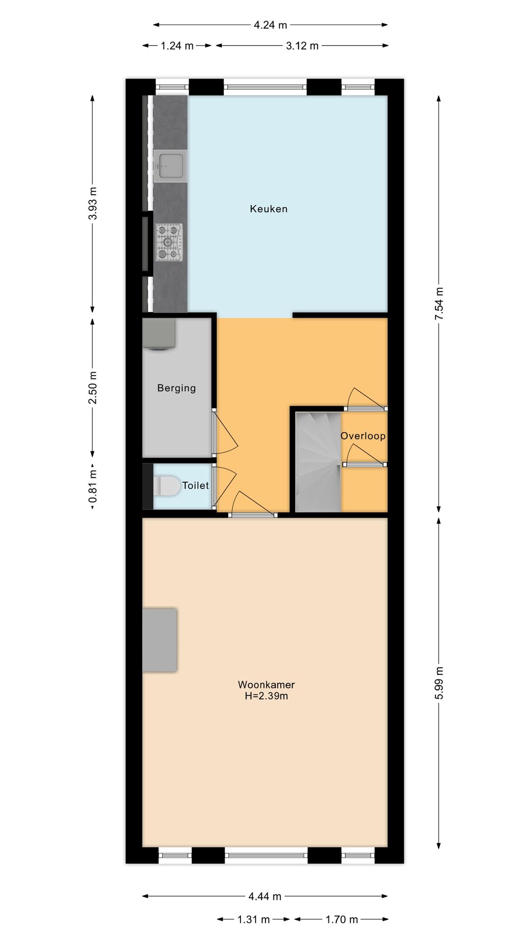 Foto 46 van Rapenburgerstraat 159-1