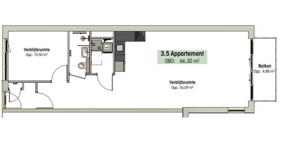 Foto 7 van Arnhemseweg 3-S