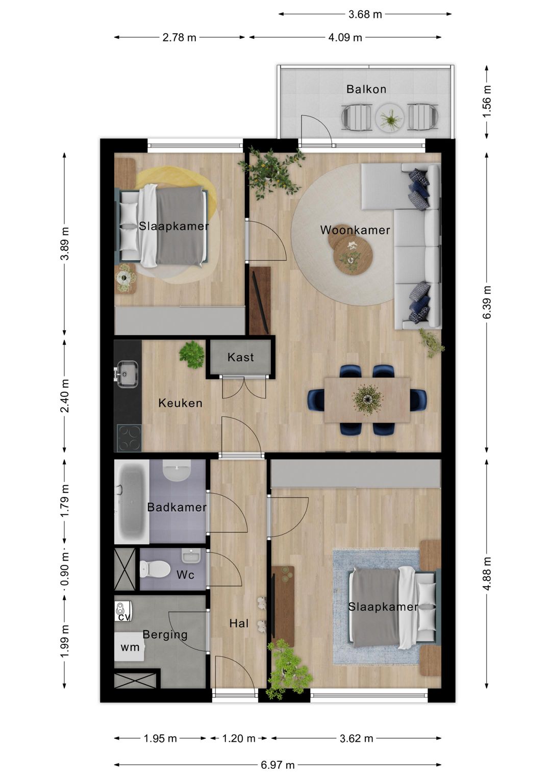 Foto 28 van Crabethstraat 7-A