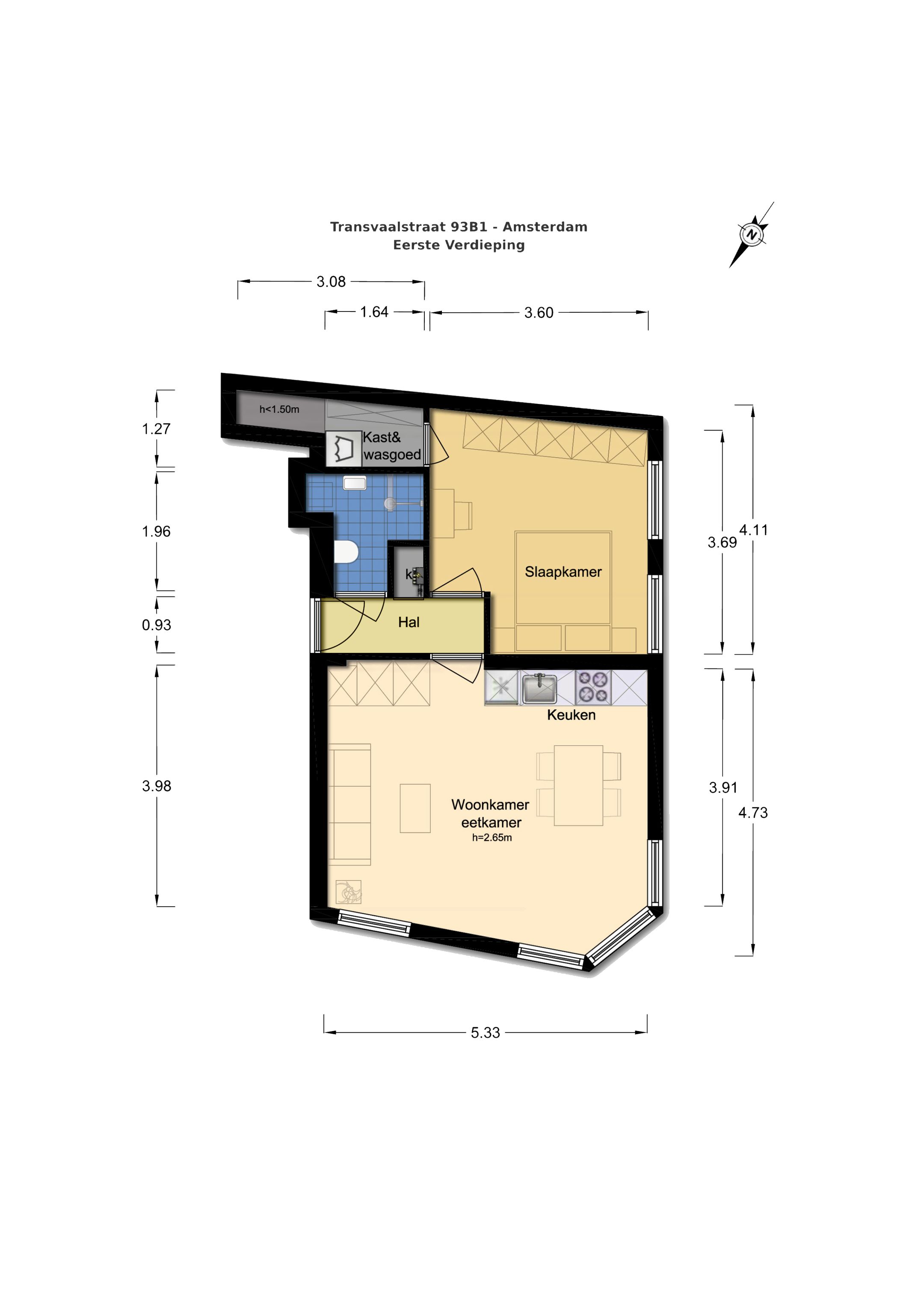 Foto 36 van Transvaalstraat 93-B1