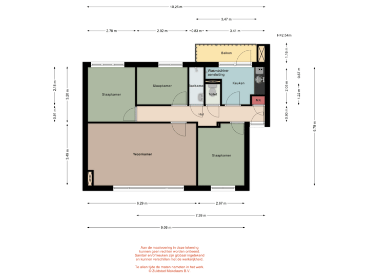 Bonaventurastraat 24-C - 2e verdieping