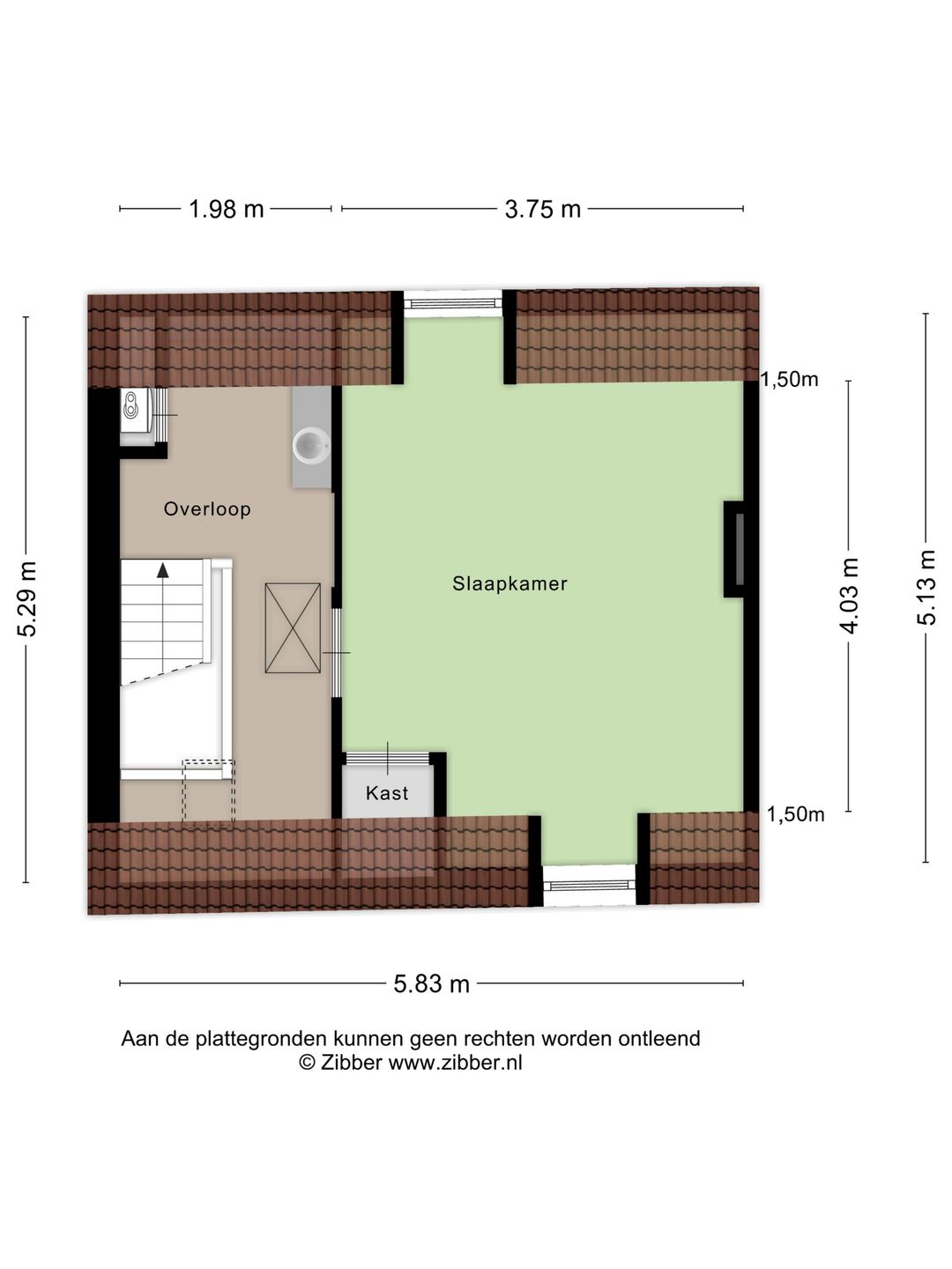 Foto 32 van Fortuinstraat 1-A