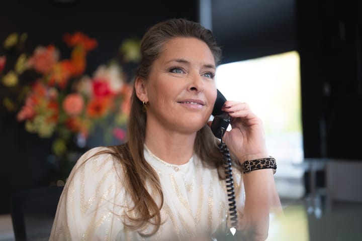 Een promotiefoto voor op kantoor