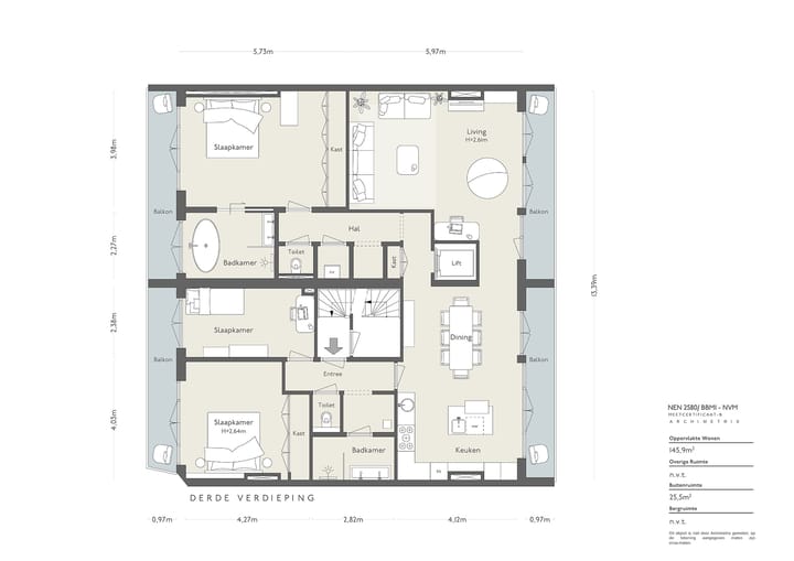 Foto 26 van Valeriusterras 5-D