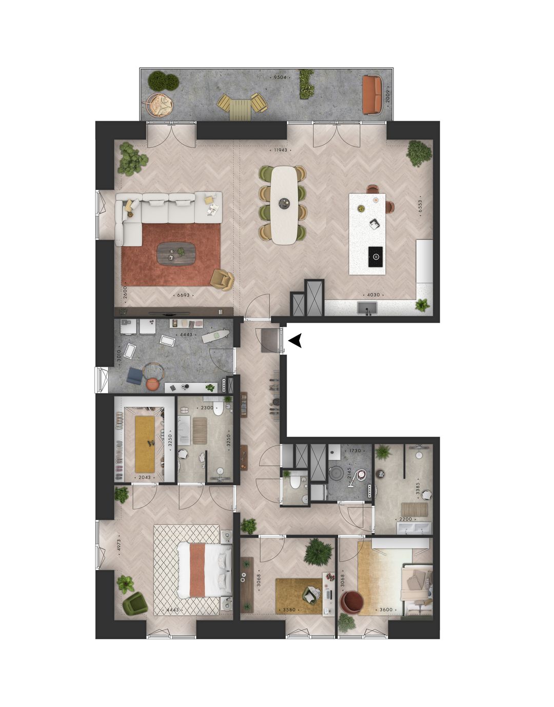 Foto 2 van Leeuwenhart (Bouwnr. 14)