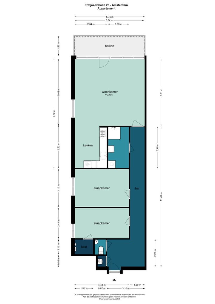 Photo 35 of Tretjakovlaan 26