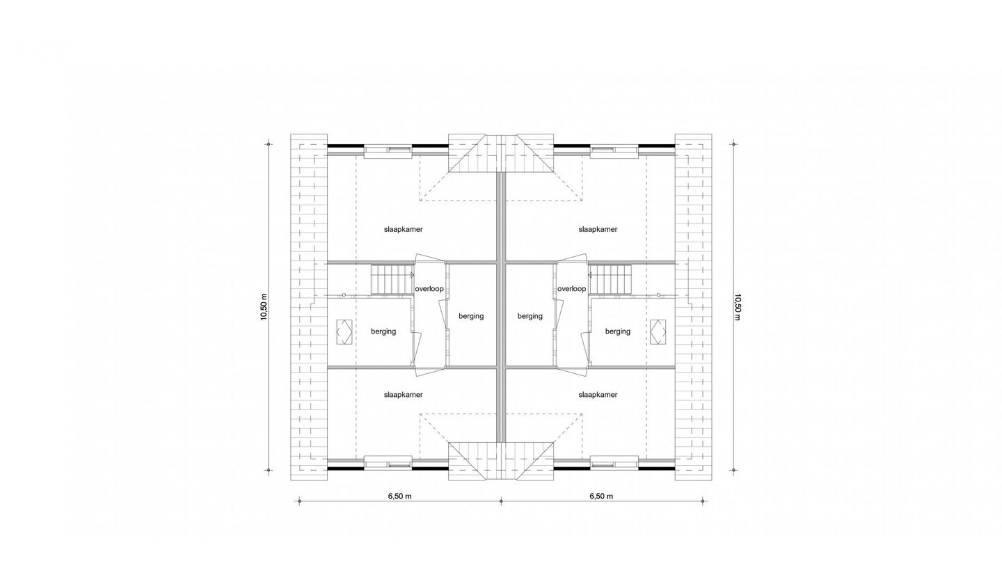 Foto 4 van Halfvrijstaand/2-onder-1-kap (Bouwnr. 17)
