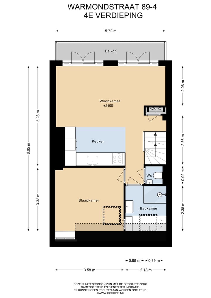 Foto 22 van Warmondstraat 89-4