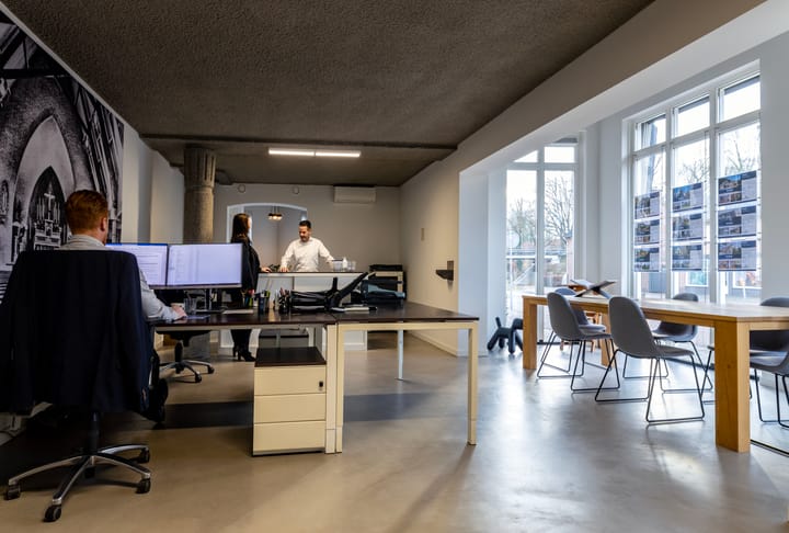 A promotional picture for the office