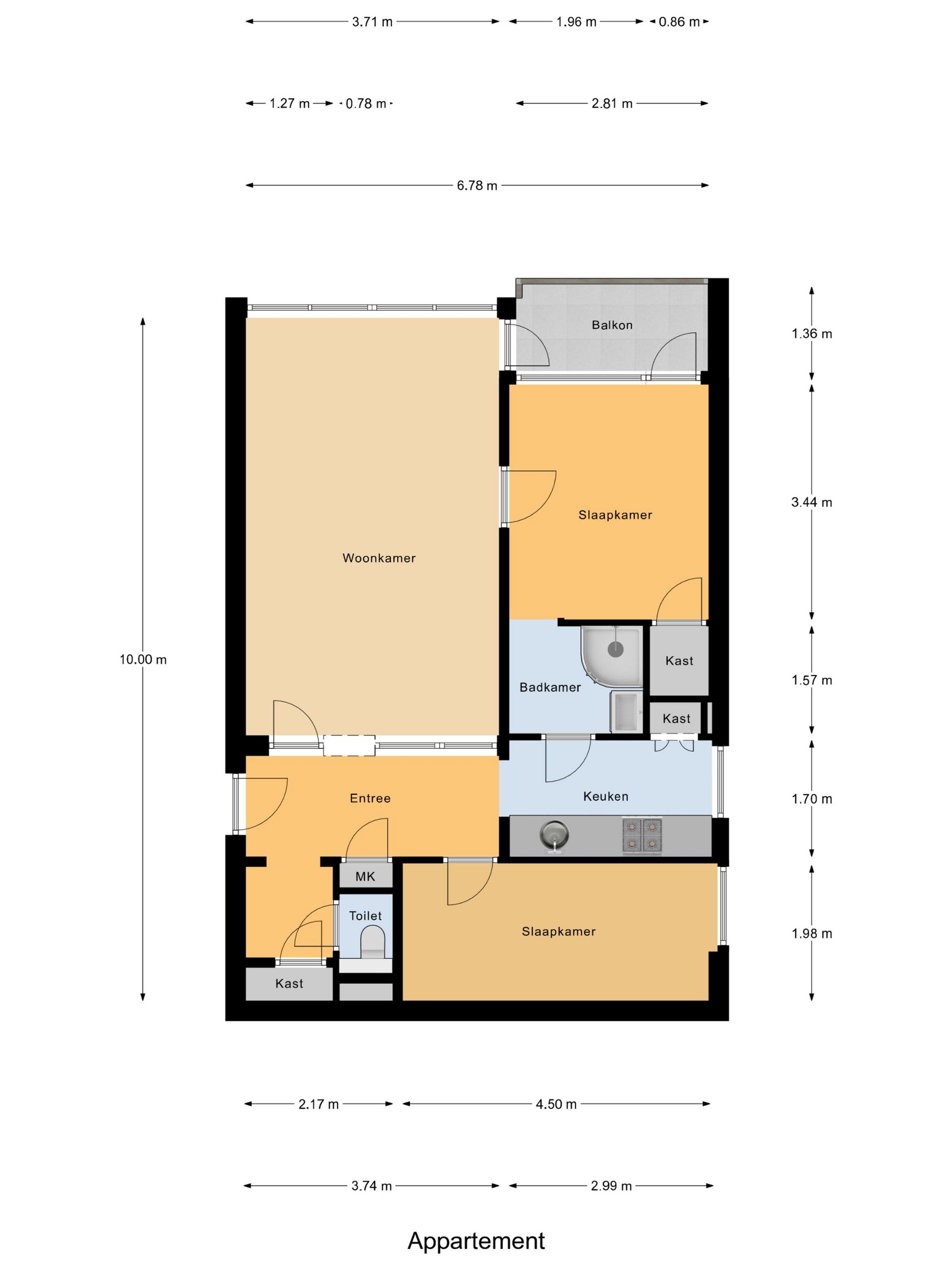 Foto 39 van Bontekoestraat 17-3