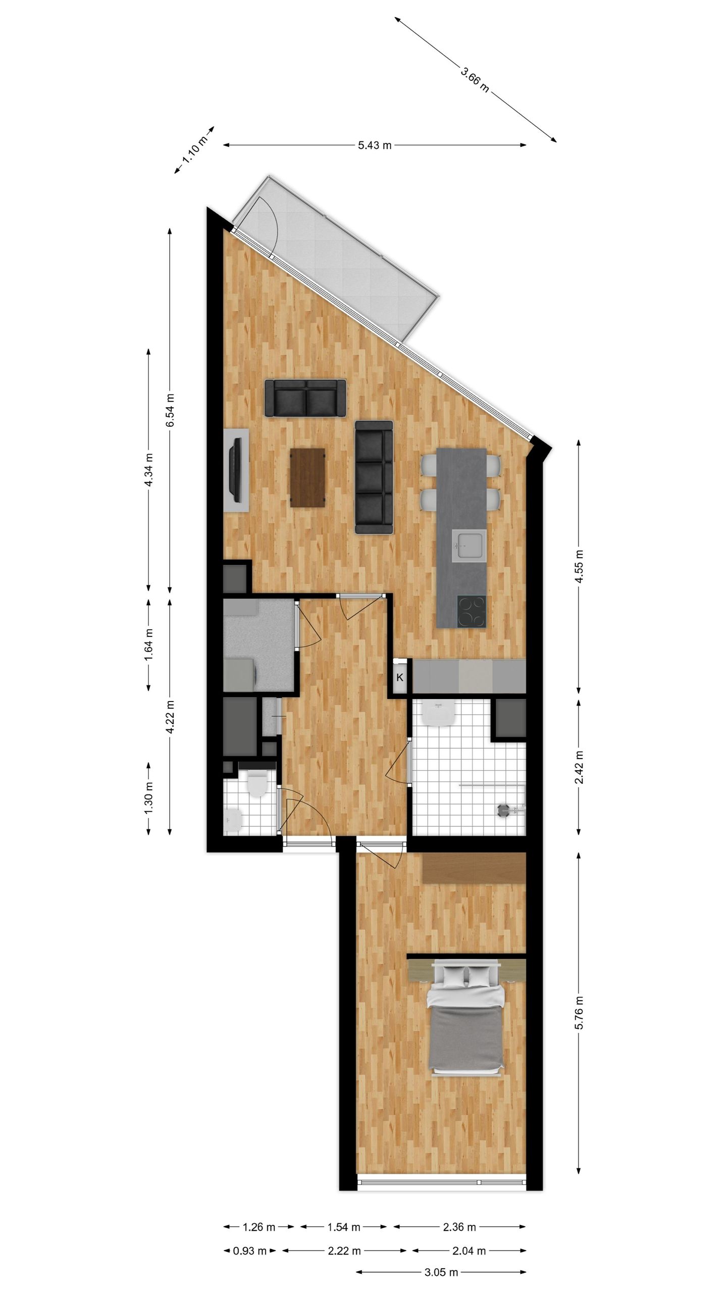 Foto 40 van Broekhovenseweg 59-A