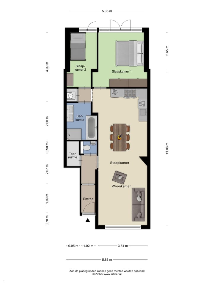 Foto 13 van Kinderdijkstraat 18-H
