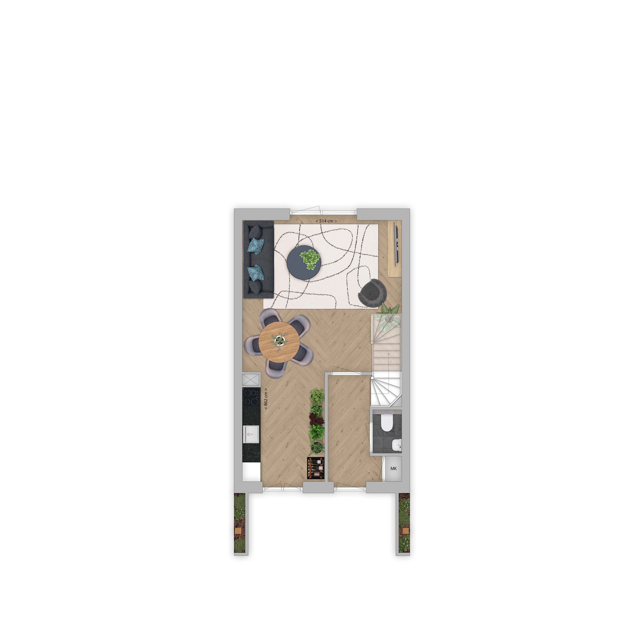 Foto 9 van Havenhoofd (Bouwnr. 72)