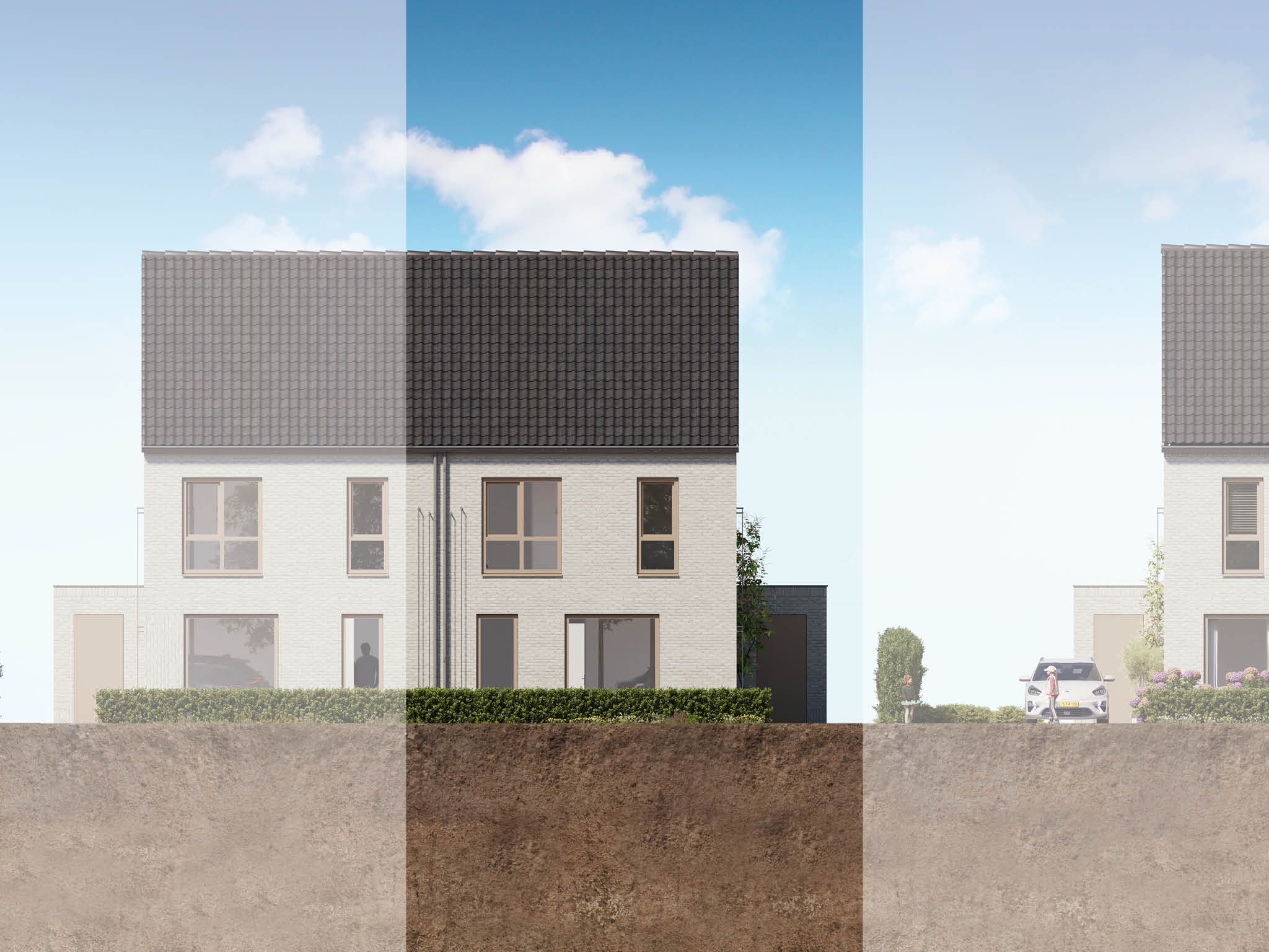 2 onder 1 kapwoning (Bouwnr. 3) false