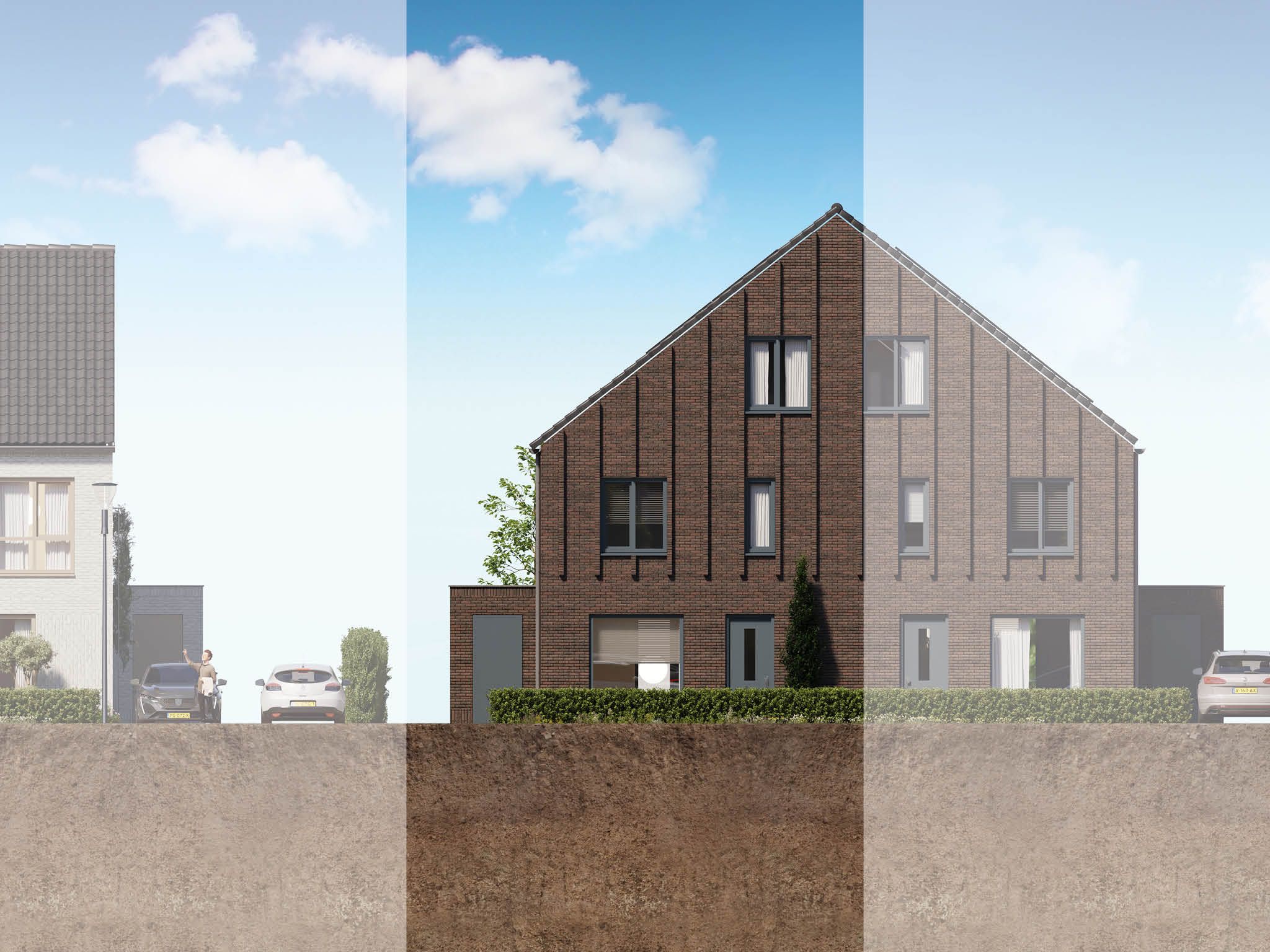 2 onder 1 kapwoning (Bouwnr. 6) false